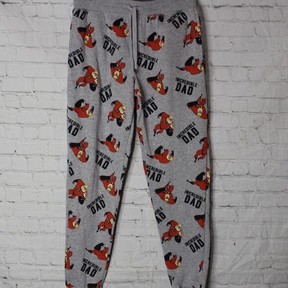 Men's DISNEY Incredible DAD Sweat Pants Small - Picture 4 of 4